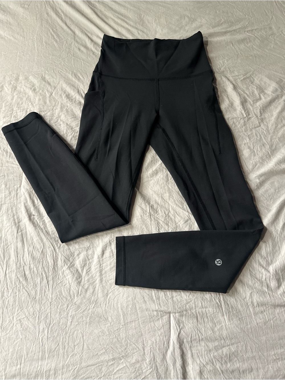 lululemon athletica Black Wunder Train High-Rise Side-Pocket Leggings